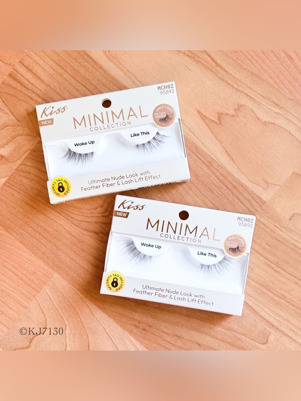 KISS Minimal Collection Half Lashes Style: Woke Up Like This Bundle X2 NEW